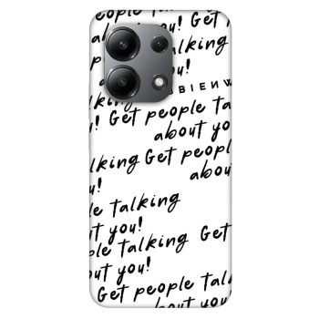 Obal pre Xiaomi Redmi Note 13 4G - GET PEOPLE TALK ABOUT YOU