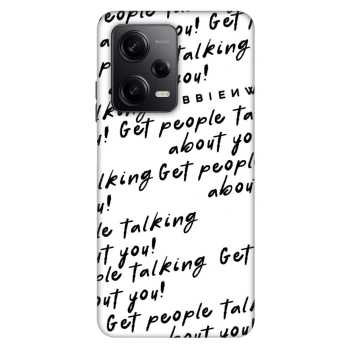 Obal pre Xiaomi Redmi Note 12 Pro+ 5G - GET PEOPLE TALK ABOUT YOU
