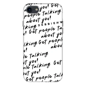 Obal pre Apple iPhone SE 2020 - GET PEOPLE TALK ABOUT YOU