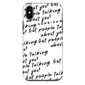Obal pre Apple iPhone XS Max - GET PEOPLE TALK ABOUT YOU