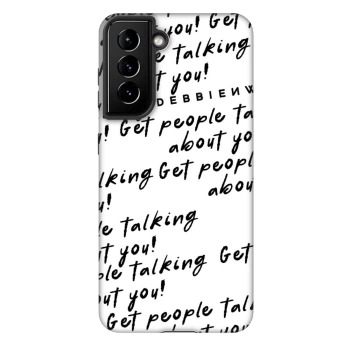 Obal pre Samsung Galaxy S21 FE 5G - GET PEOPLE TALK ABOUT YOU