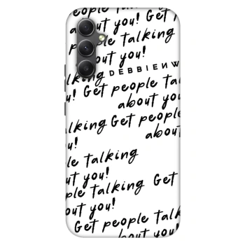 Obal pre Samsung Galaxy A34 5G A346B - GET PEOPLE TALK ABOUT YOU