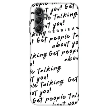 Obal pre Samsung Galaxy A14 5G A146P - GET PEOPLE TALK ABOUT YOU