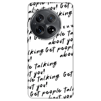Obal pre OnePlus 12 5G - GET PEOPLE TALK ABOUT YOU