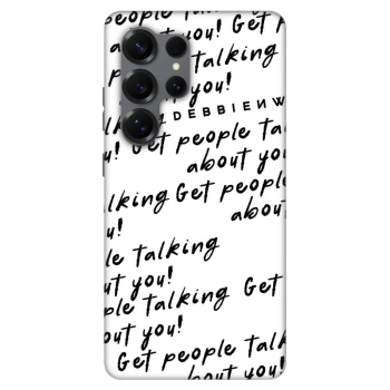 Obal pre Samsung Galaxy S25 Ultra 5G - GET PEOPLE TALK ABOUT YOU