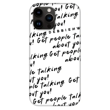 Obal pre Apple iPhone 13 Pro Max - GET PEOPLE TALK ABOUT YOU