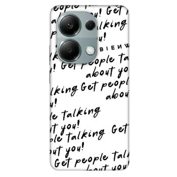 Obal pre Xiaomi Redmi Note 13 Pro 4G - GET PEOPLE TALK ABOUT YOU