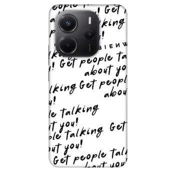 Obal pre Xiaomi Redmi Note 14 4G - GET PEOPLE TALK ABOUT YOU