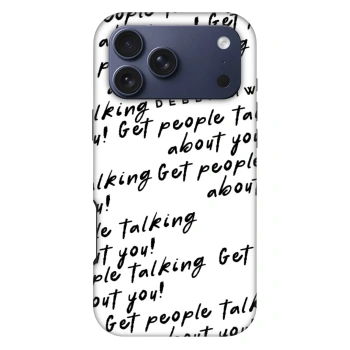 Obal pre Apple iPhone 18 Pro Max - GET PEOPLE TALK ABOUT YOU