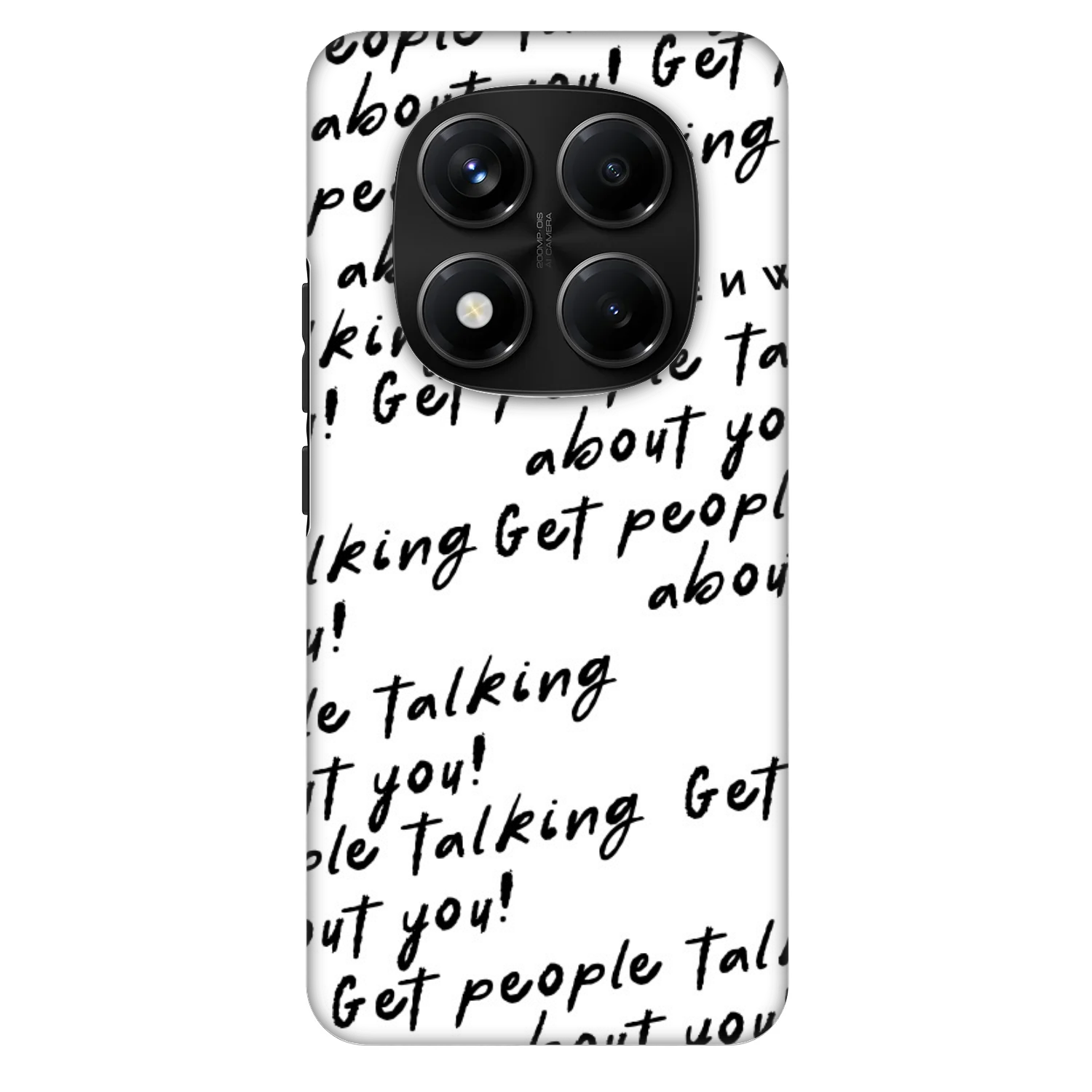Fashion Case pre Xiaomi Redmi Note 14 Pro+ 5G - GET PEOPLE TALK ABOUT YOU