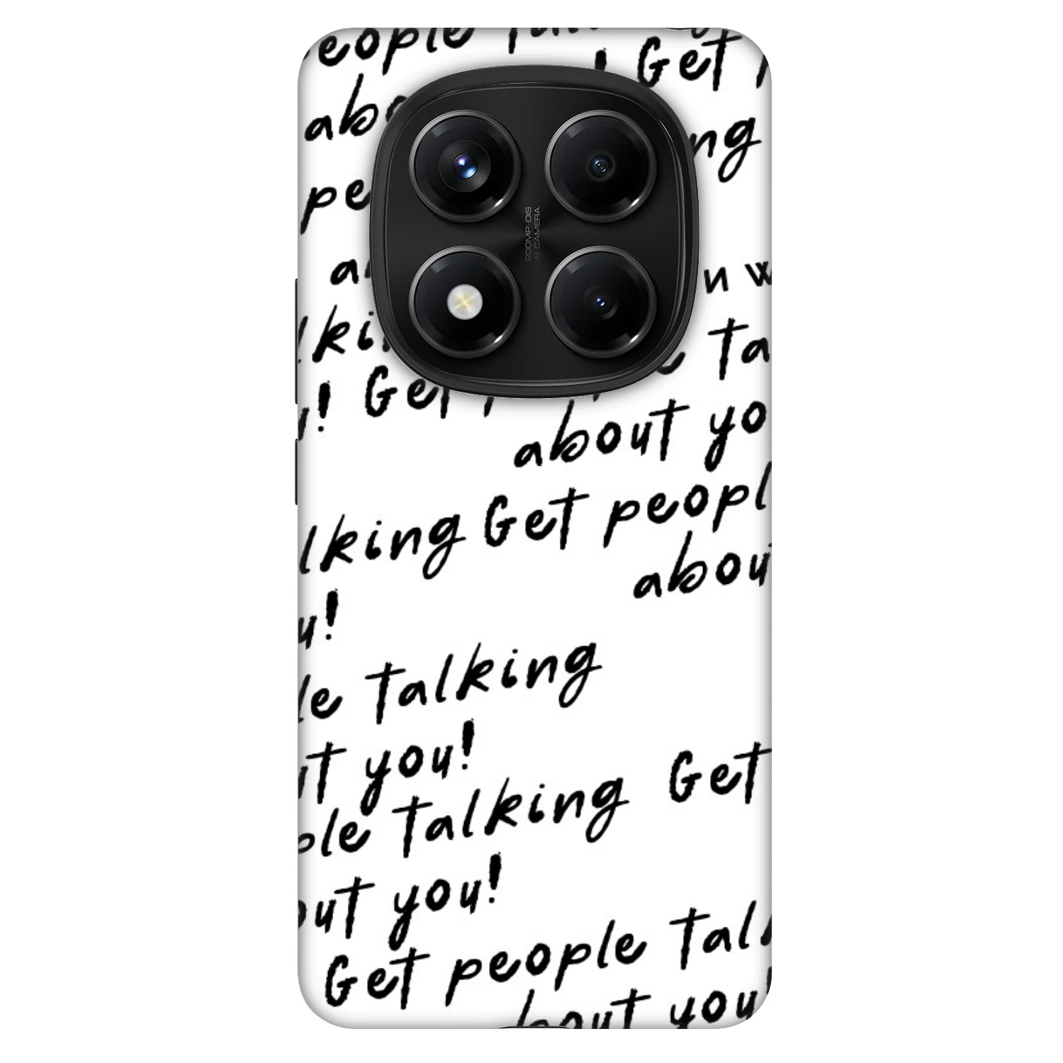 Fashion Case pre Xiaomi Redmi Note 14 Pro 5G - GET PEOPLE TALK ABOUT YOU