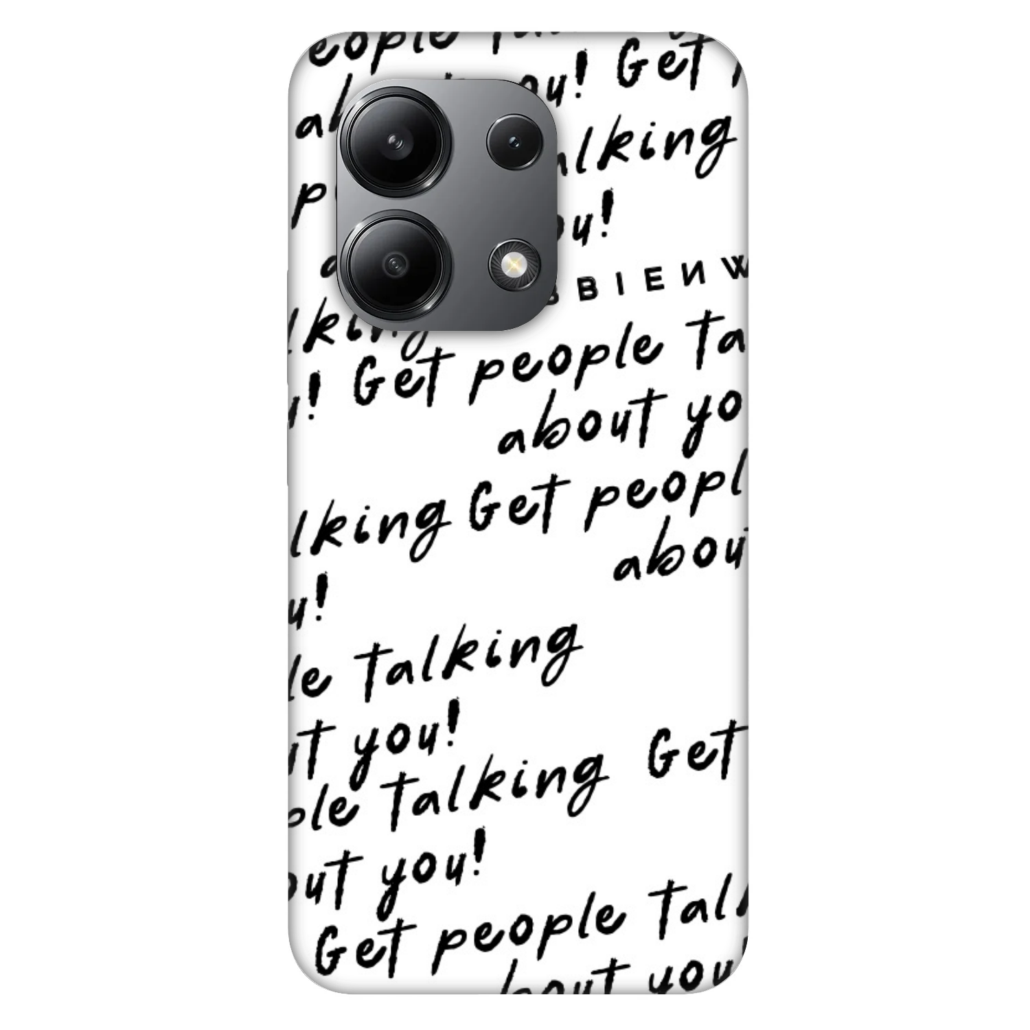 Picasee Fashion Case pre Xiaomi Redmi Note 13 4G - GET PEOPLE TALK ABOUT YOU
