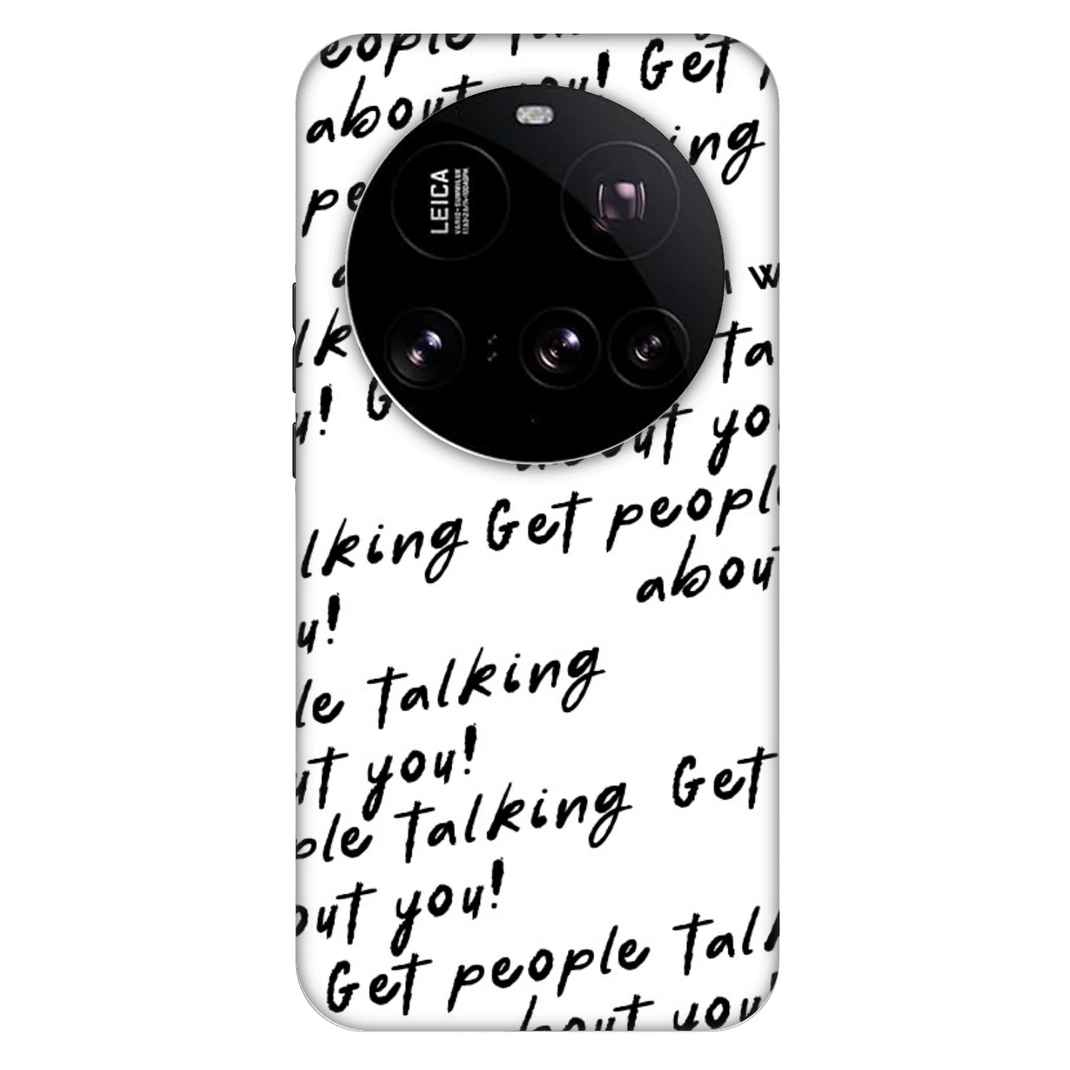 Picasee Fashion Case pre Xiaomi 15 Ultra - GET PEOPLE TALK ABOUT YOU