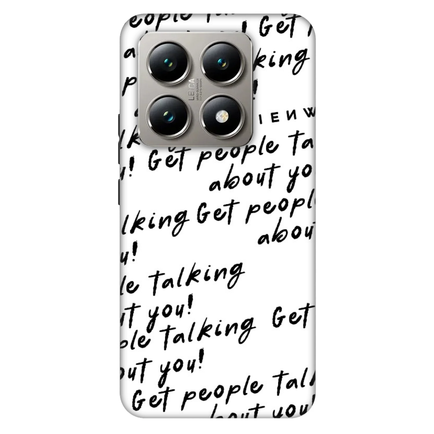 Picasee Fashion Case pre Xiaomi 14T Pro - GET PEOPLE TALK ABOUT YOU