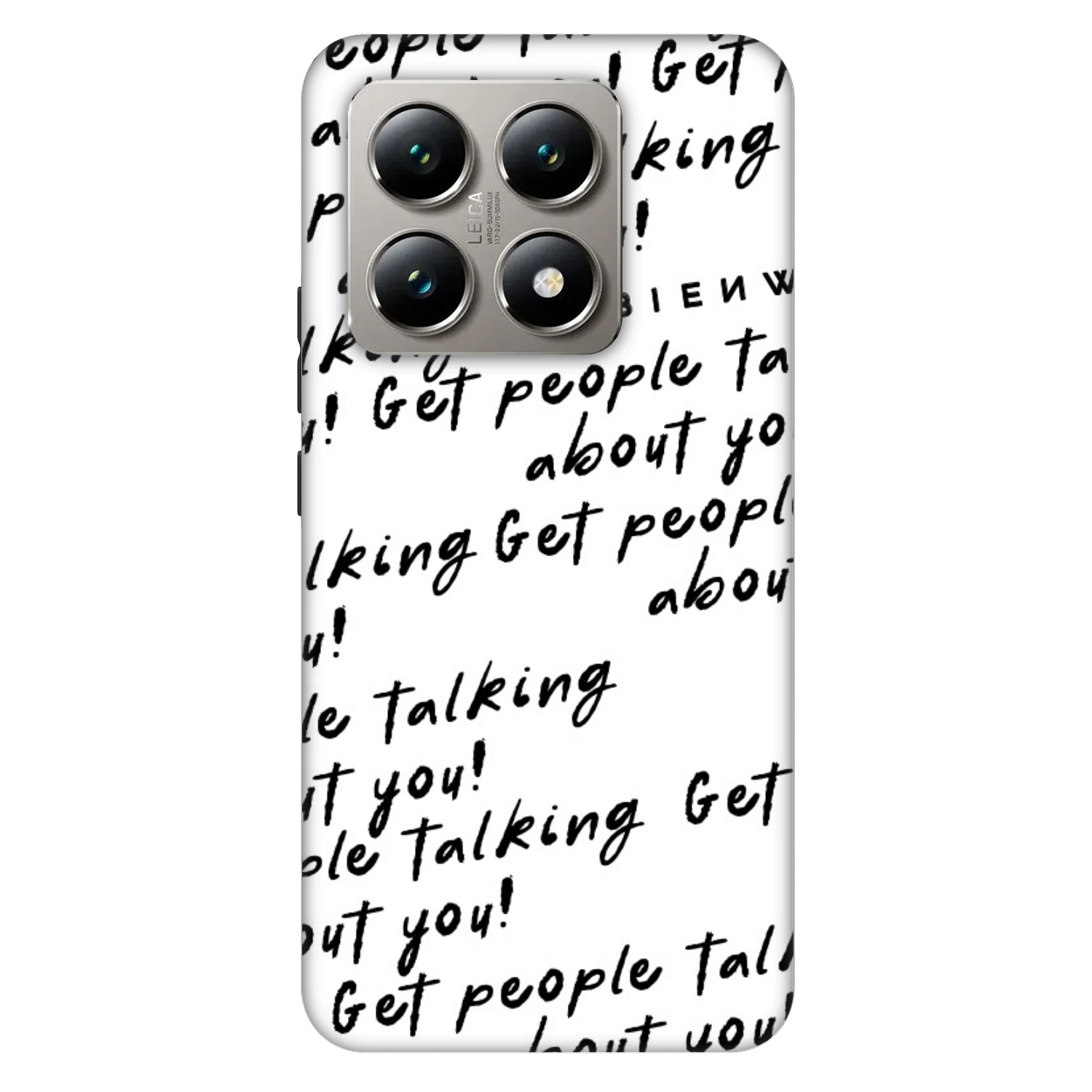 Picasee Fashion Case pre Xiaomi 14T - GET PEOPLE TALK ABOUT YOU