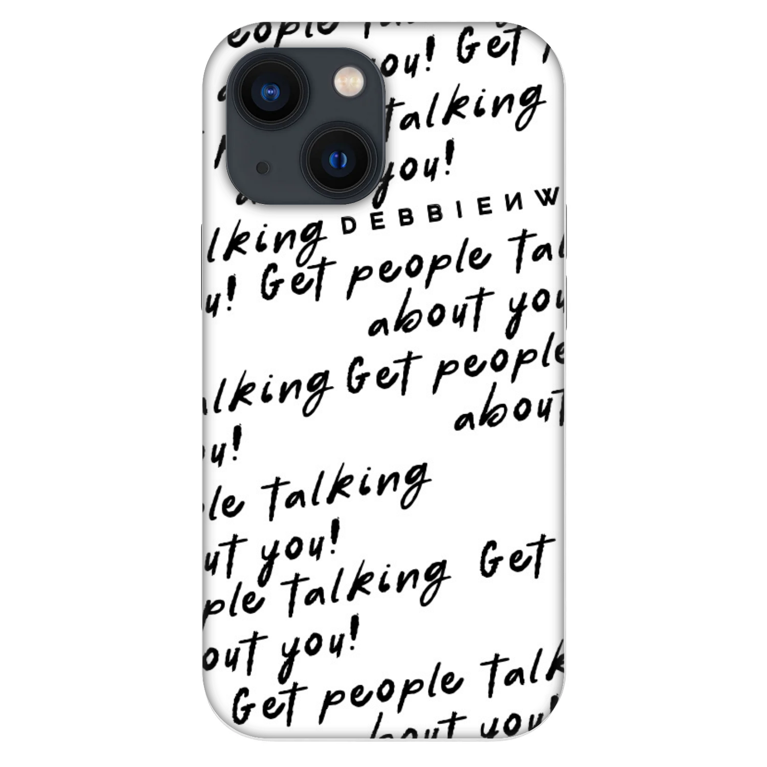 Picasee Fashion Case pre Apple iPhone 13 mini - GET PEOPLE TALK ABOUT YOU