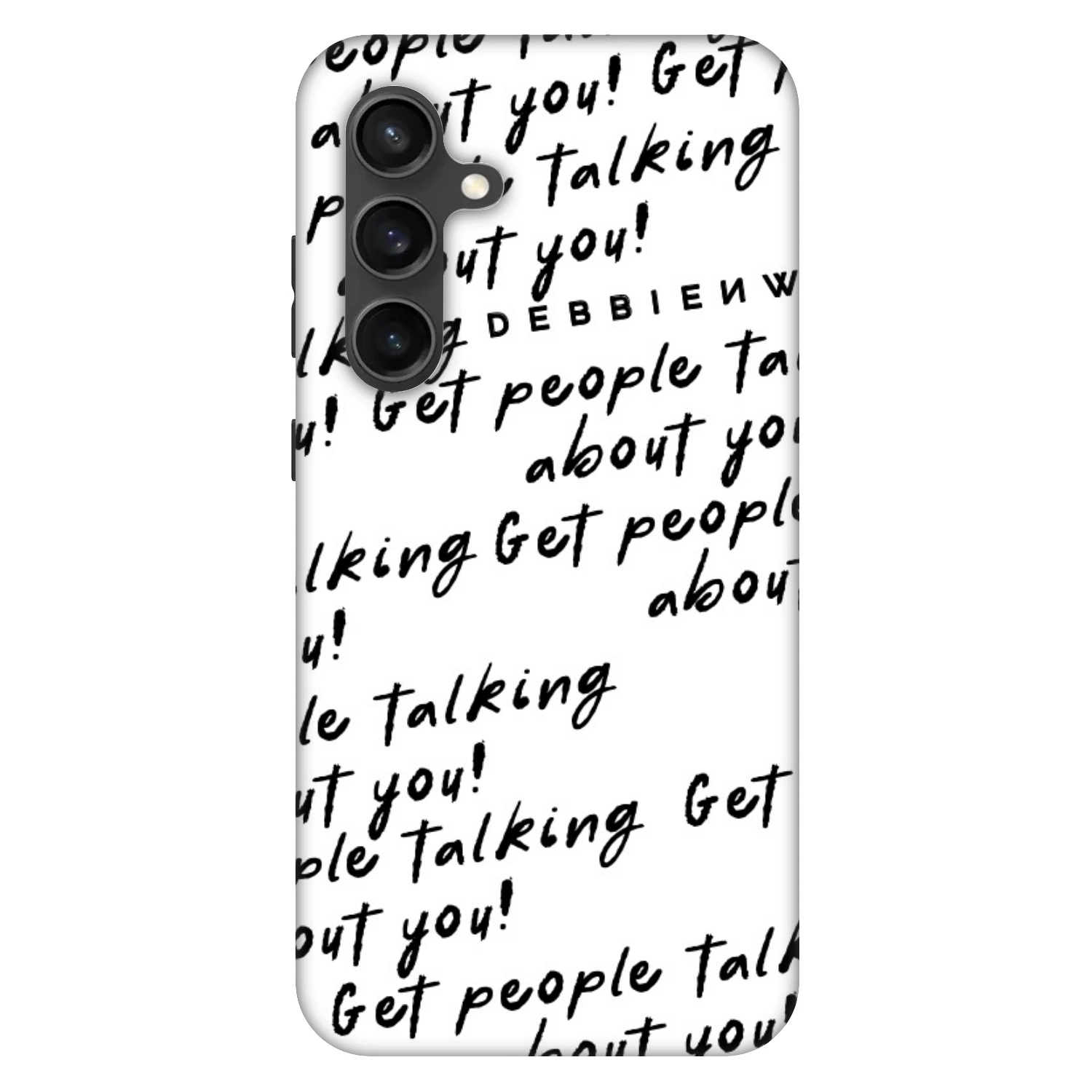 Picasee Fashion Case pre Samsung Galaxy S24 FE S721B - GET PEOPLE TALK ABOUT YOU