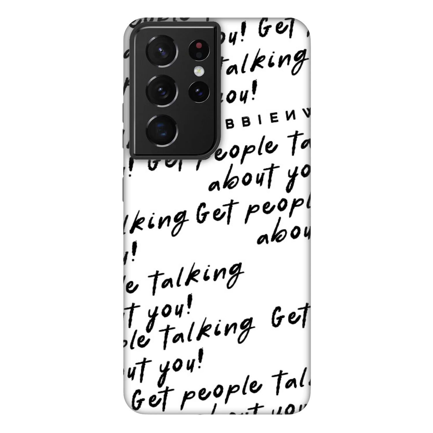 Picasee Fashion Case pre Samsung Galaxy S21 Ultra 5G G998B - GET PEOPLE TALK ABOUT YOU
