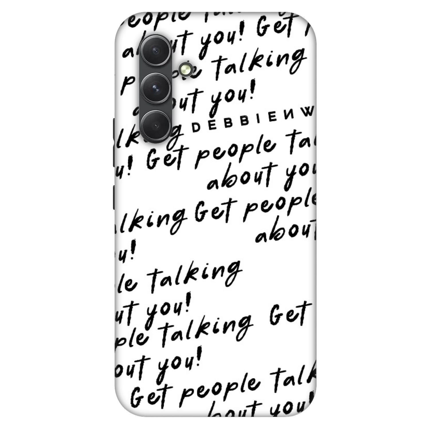 Picasee Fashion Case pre Samsung Galaxy A54 5G A546B - GET PEOPLE TALK ABOUT YOU