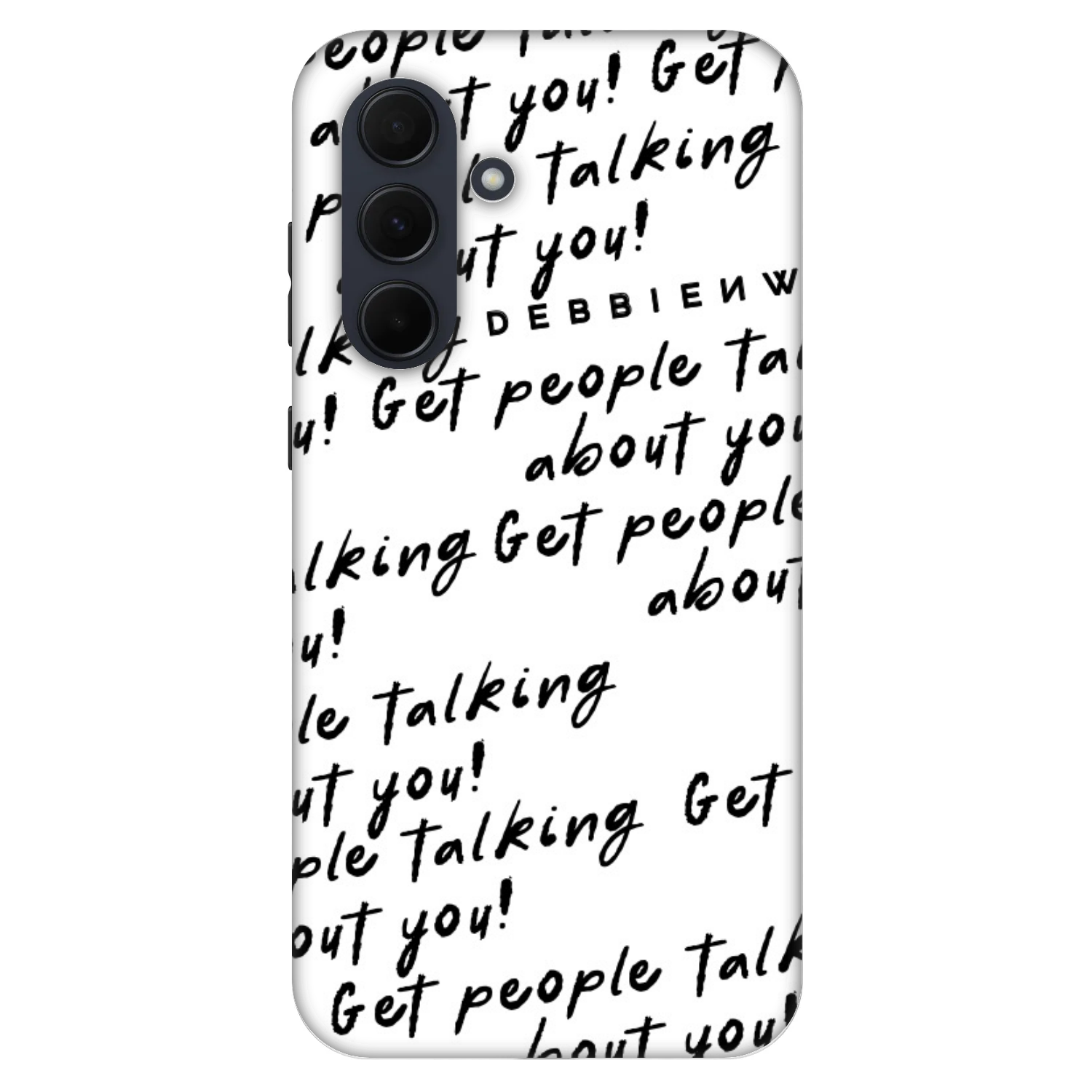 Picasee Fashion Case pre Samsung Galaxy A35 5G A356B - GET PEOPLE TALK ABOUT YOU