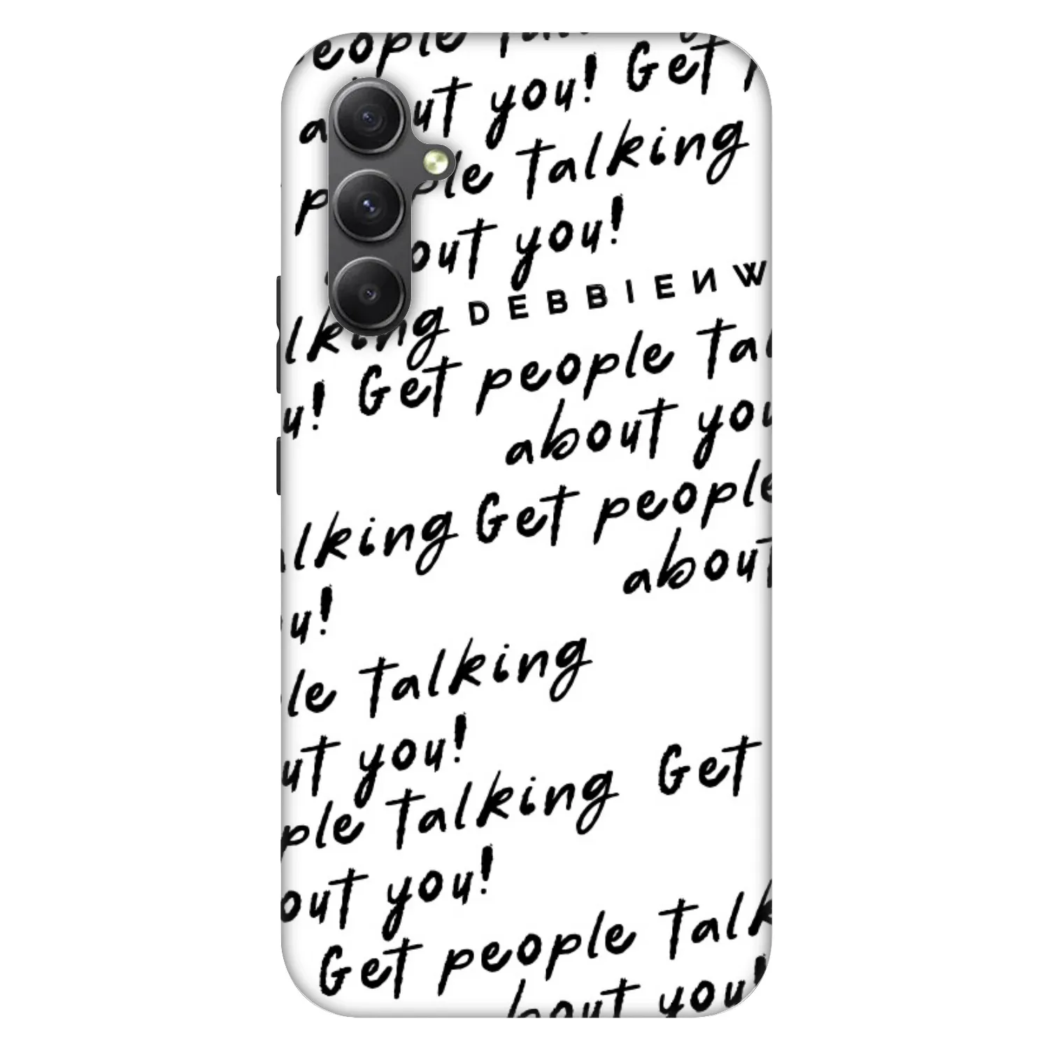 Picasee Fashion Case pre Samsung Galaxy A34 5G A346B - GET PEOPLE TALK ABOUT YOU