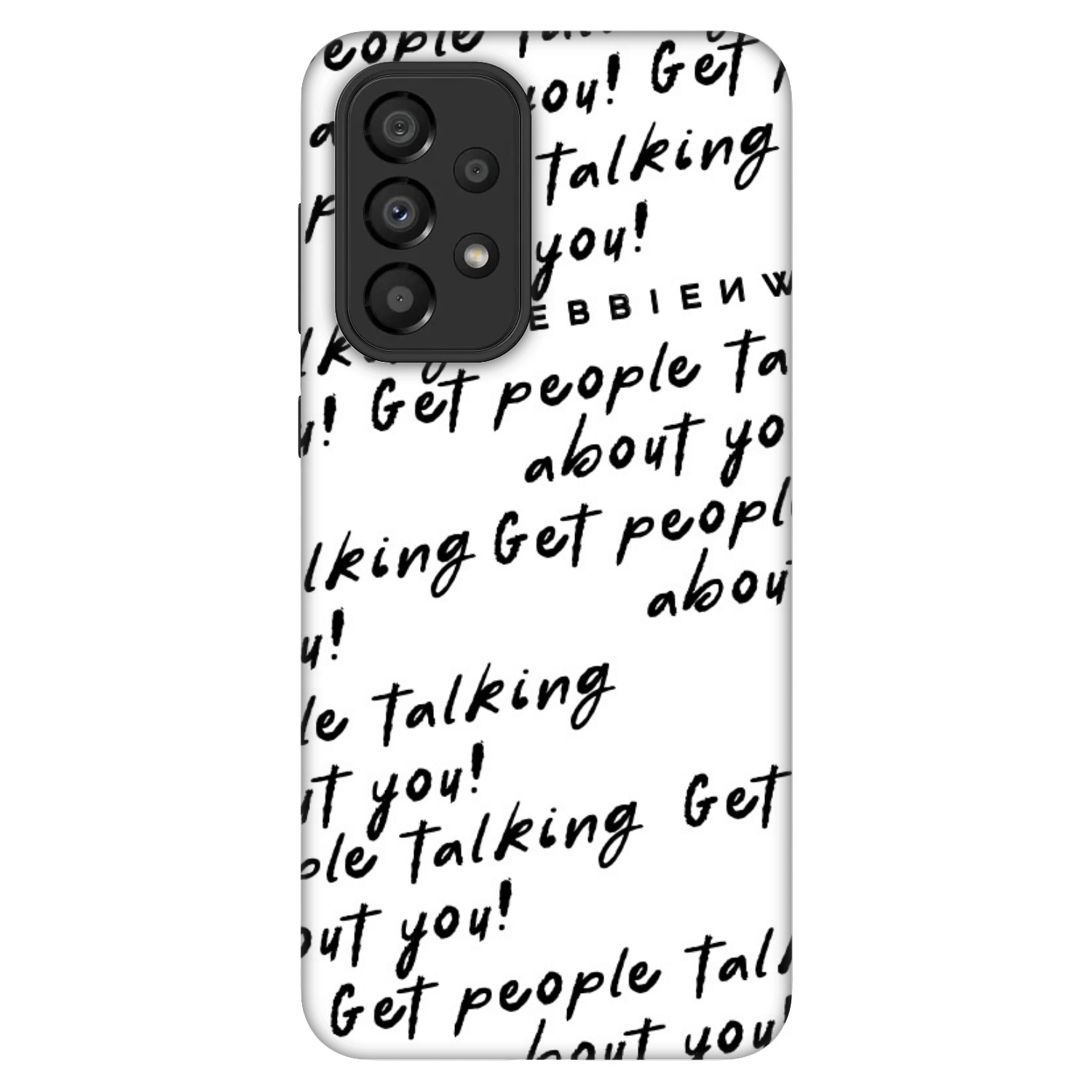 Picasee Fashion Case pre Samsung Galaxy A33 5G A336 - GET PEOPLE TALK ABOUT YOU