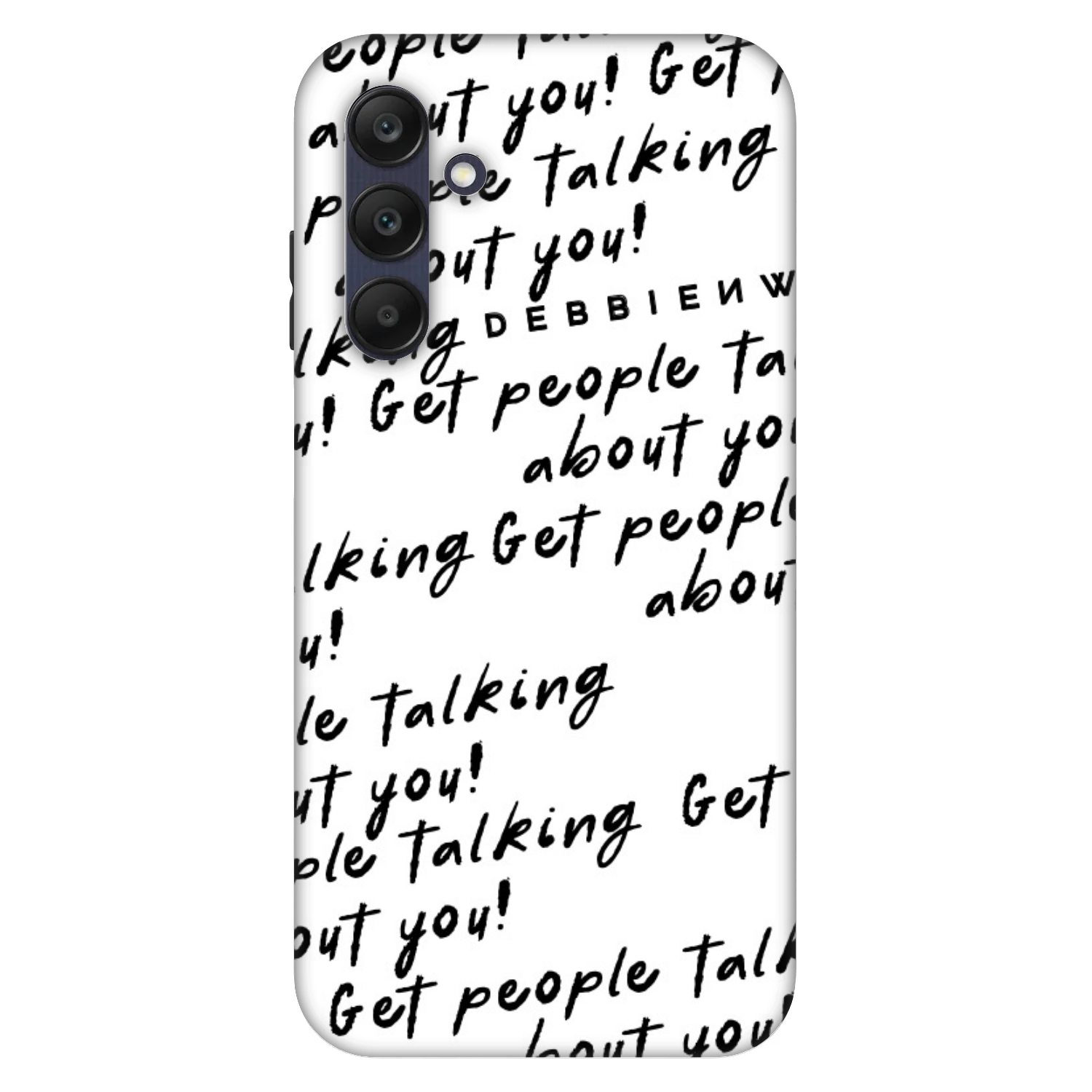 Picasee Fashion Case pre Samsung Galaxy A25 A256B 5G - GET PEOPLE TALK ABOUT YOU