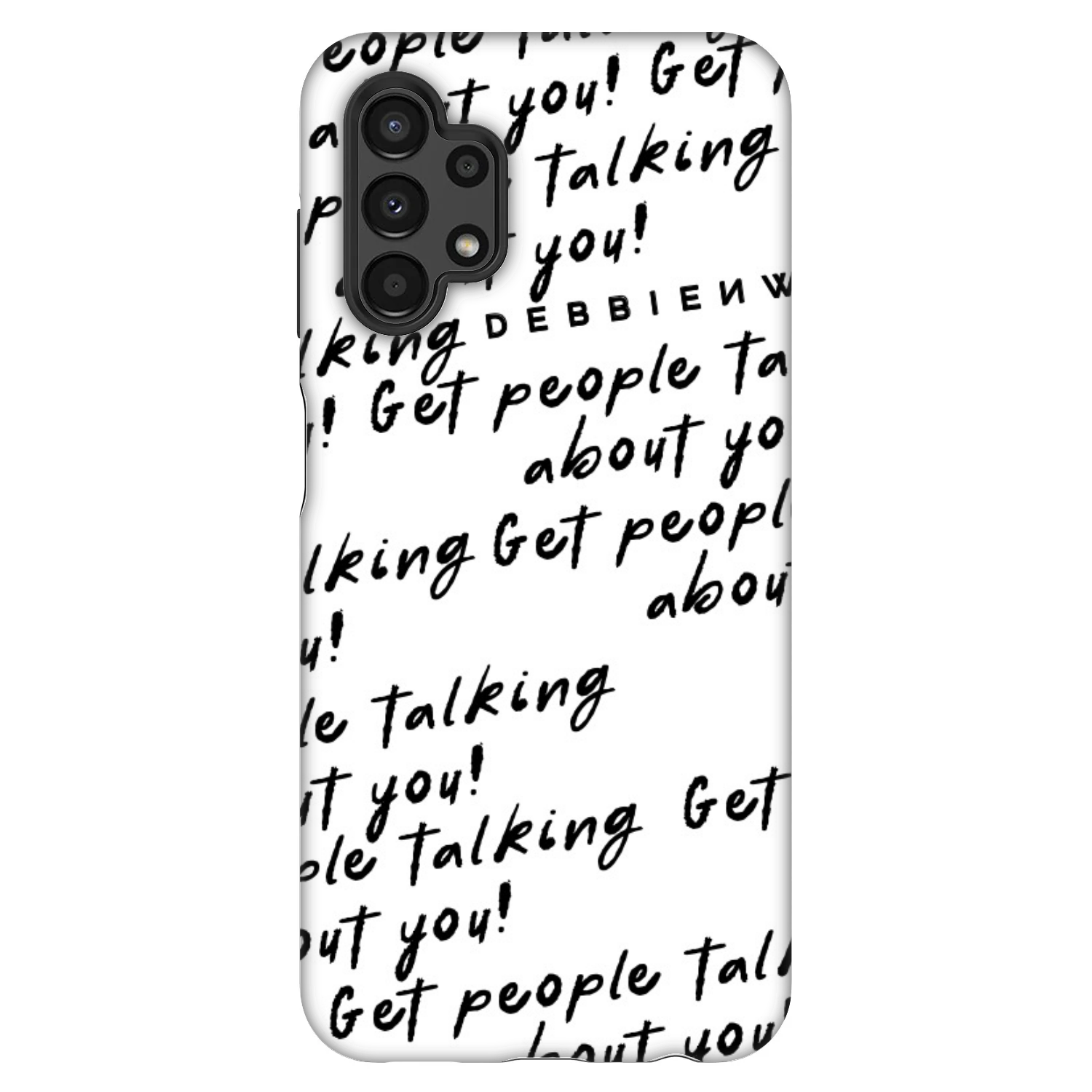 Picasee Fashion Case pre Samsung Galaxy A13 4G A135 - GET PEOPLE TALK ABOUT YOU
