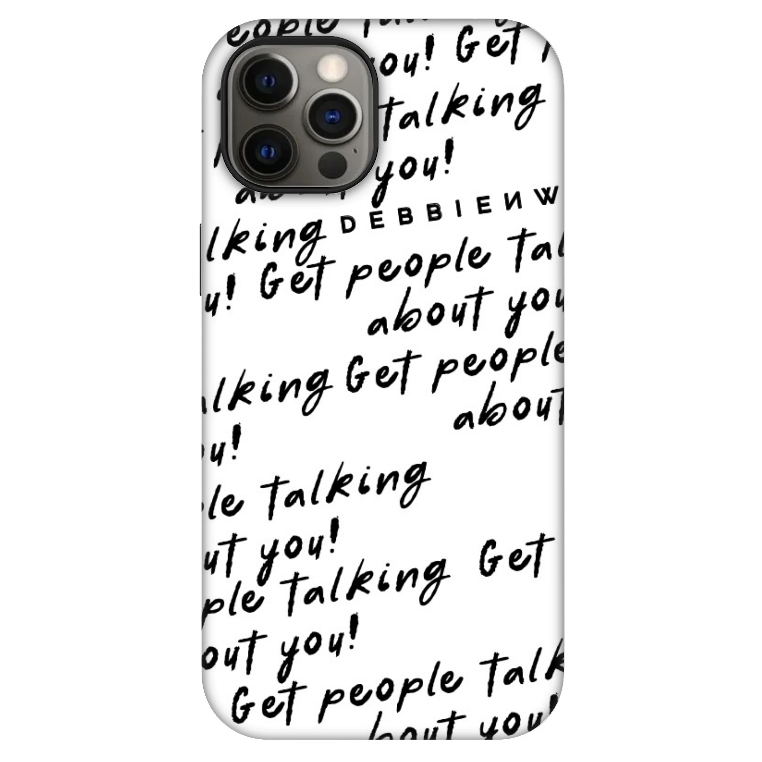 Picasee Fashion Case MagSafe pre Apple iPhone 12 - GET PEOPLE TALK ABOUT YOU