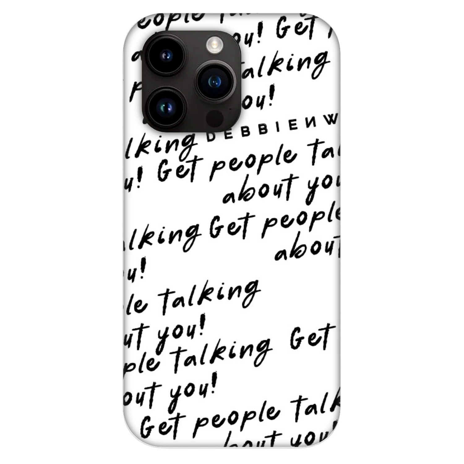 Picasee Fashion Case MagSafe pre Apple iPhone 13 Pro - GET PEOPLE TALK ABOUT YOU