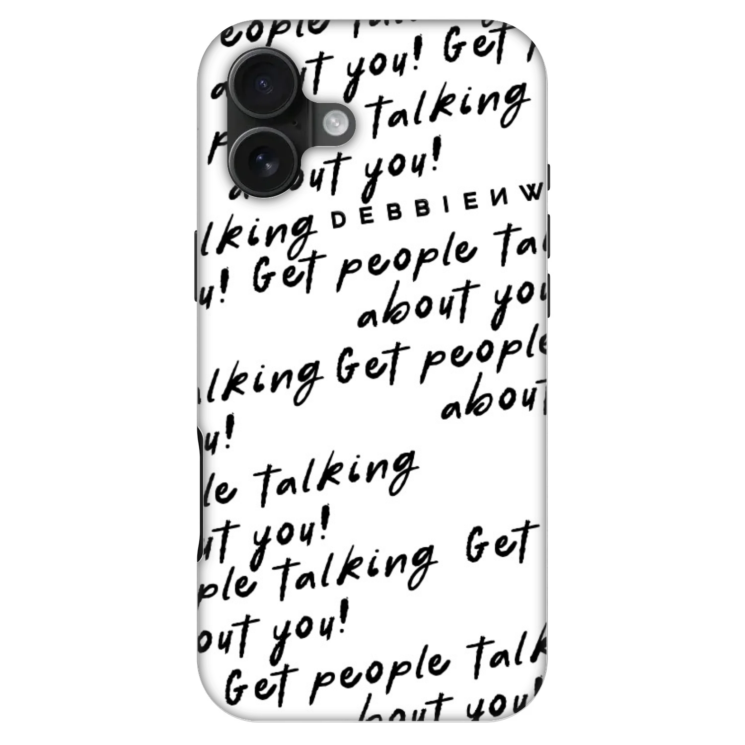 Picasee Fashion Case MagSafe pre Apple iPhone 16 Plus - GET PEOPLE TALK ABOUT YOU