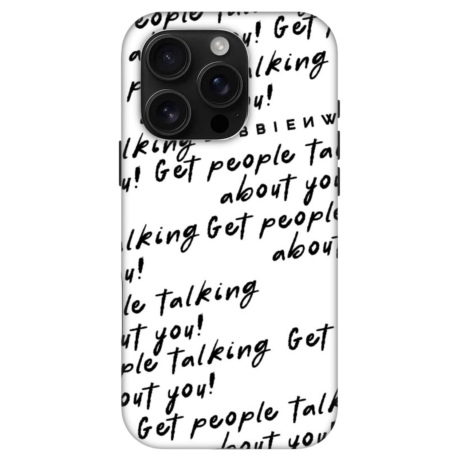 Picasee Fashion Case MagSafe pre Apple iPhone 16 Pro - GET PEOPLE TALK ABOUT YOU