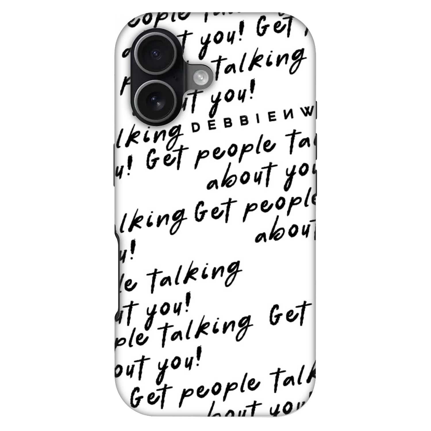 Picasee Fashion Case MagSafe pre Apple iPhone 17 - GET PEOPLE TALK ABOUT YOU