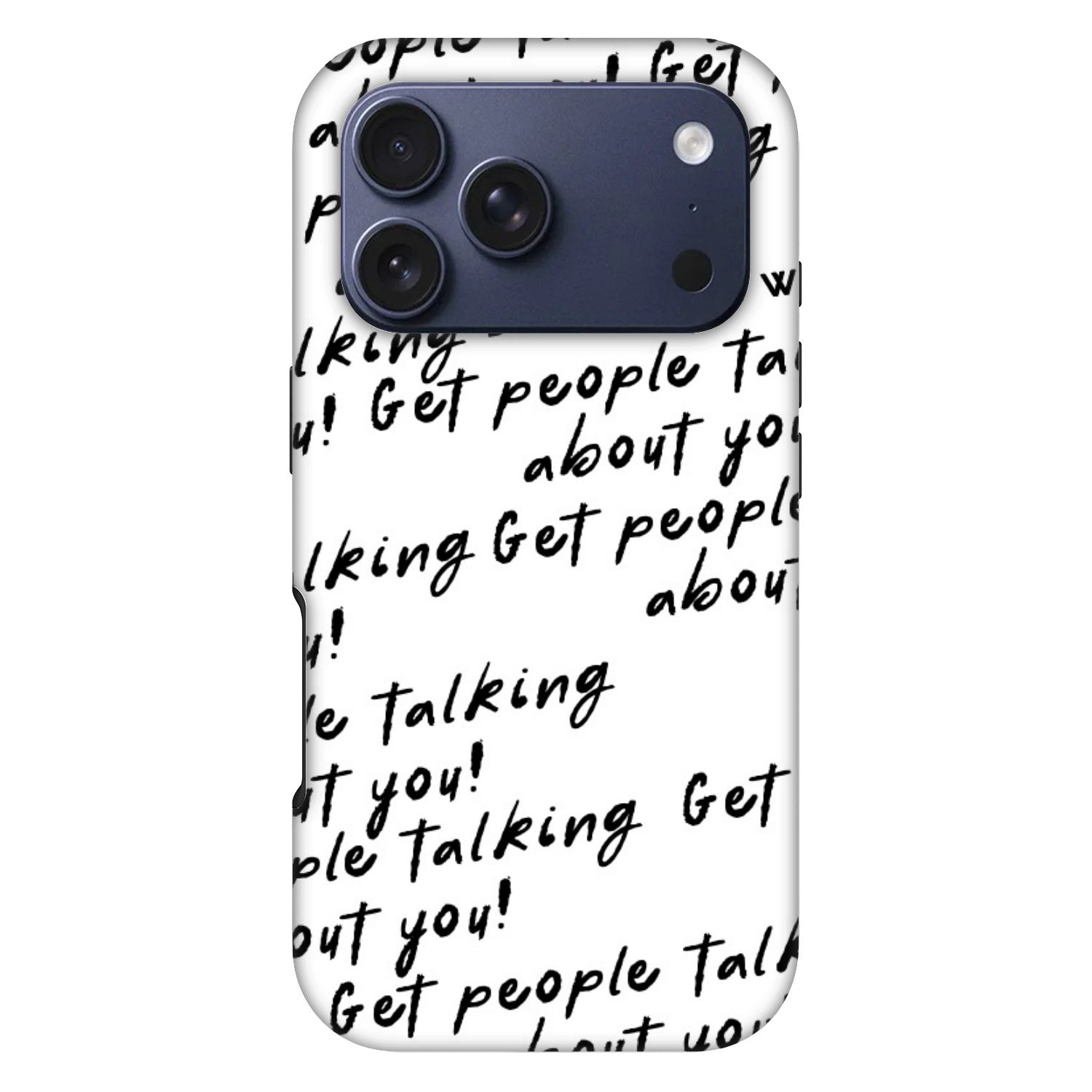 Picasee Fashion Case MagSafe pre Apple iPhone 17 Pro - GET PEOPLE TALK ABOUT YOU