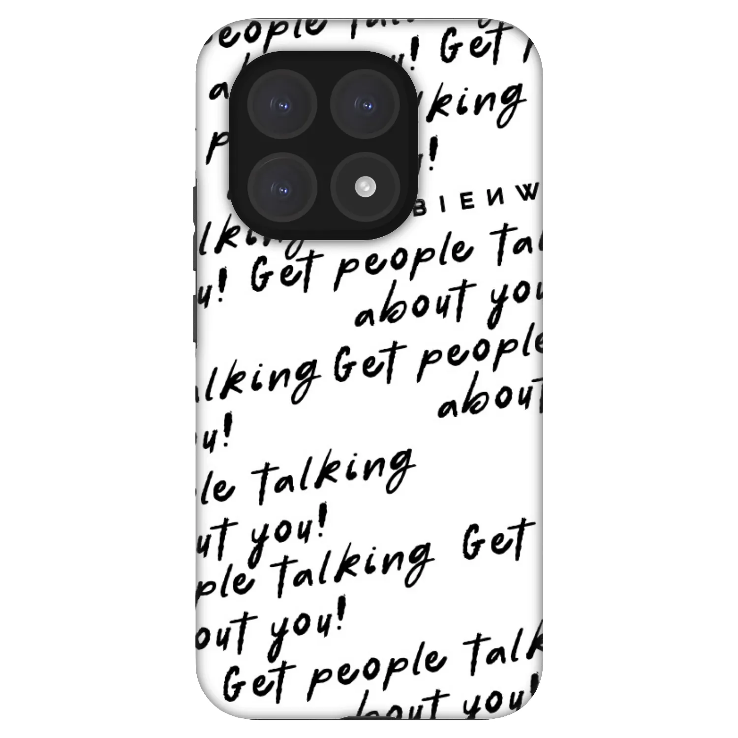 Picasee Fashion Case pre Xiaomi 15T - GET PEOPLE TALK ABOUT YOU