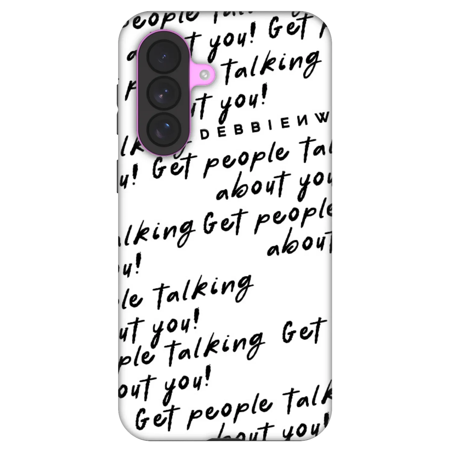 Picasee Fashion Case pre Samsung Galaxy A37 - GET PEOPLE TALK ABOUT YOU