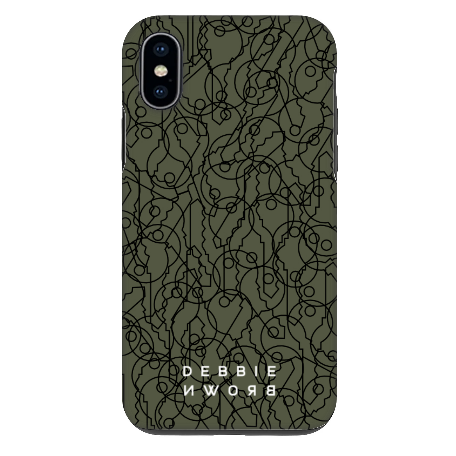 Picasee Fashion Case pre Apple iPhone X/XS - UNLOCK YOURSELF