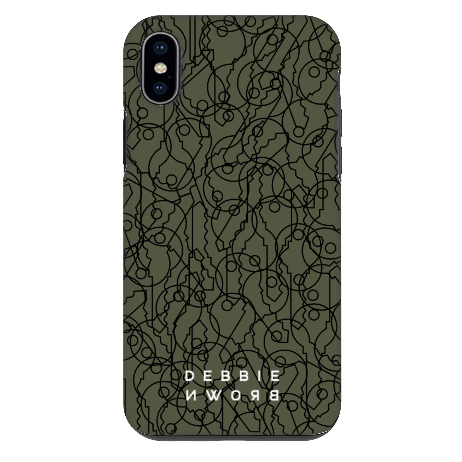 Picasee Fashion Case pre Apple iPhone XS Max - UNLOCK YOURSELF
