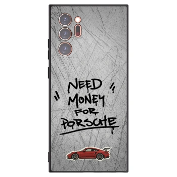 Picasee silikónový čierny obal pre Samsung Galaxy Note 20 Ultra - Grey Drift