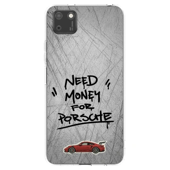Picasee silikónový prehľadný obal pre Huawei Y5P - Grey Drift