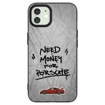 Picasee silikónový čierny obal pre Apple iPhone 12 - Grey Drift