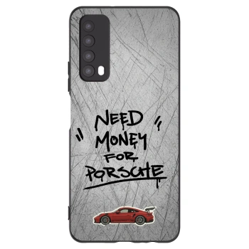 Picasee silikónový čierny obal pre Huawei P Smart 2021 - Grey Drift
