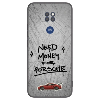 Obal pre Motorola Moto G9 Play - Grey Drift