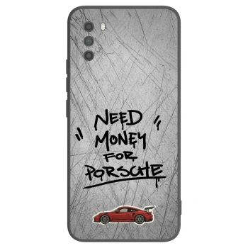 Picasee silikónový čierny obal pre Xiaomi Poco M3 - Grey Drift