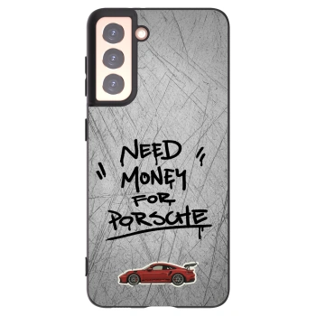 Picasee silikónový čierny obal pre Samsung Galaxy S21 5G G991B - Grey Drift