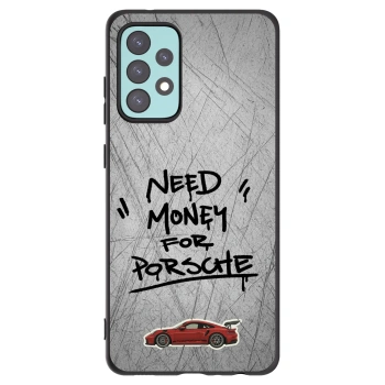 Picasee silikónový čierny obal pre Samsung Galaxy A72 A725F - Grey Drift