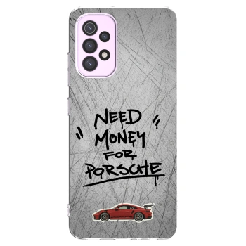 Picasee silikónový prehľadný obal pre Samsung Galaxy A32 5G A326B - Grey Drift