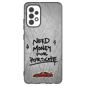 Picasee silikónový čierny obal pre Samsung Galaxy A32 5G A326B - Grey Drift