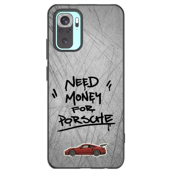 Picasee silikónový čierny obal pre Xiaomi Redmi Note 10 Pro - Grey Drift