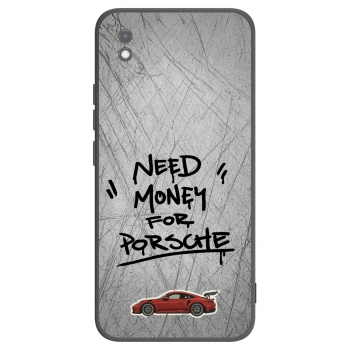 Picasee silikónový čierny obal pre Xiaomi Redmi 9AT - Grey Drift